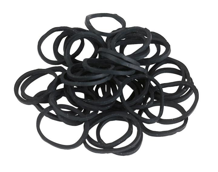Резинки для гривы Black, тонкие, 800 шт. Kerbl
