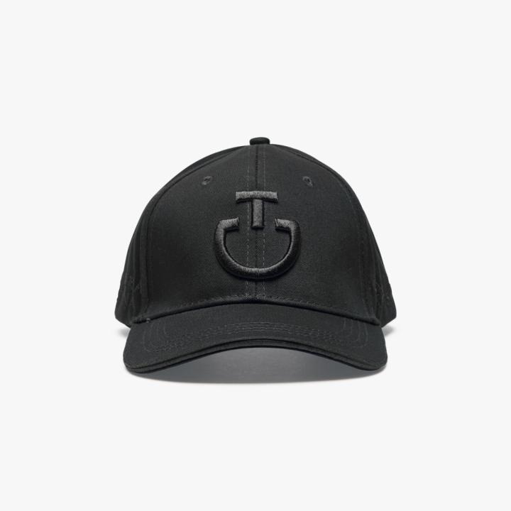 Кепка With An Embroidered Logo Black. Cavalleria Toscana