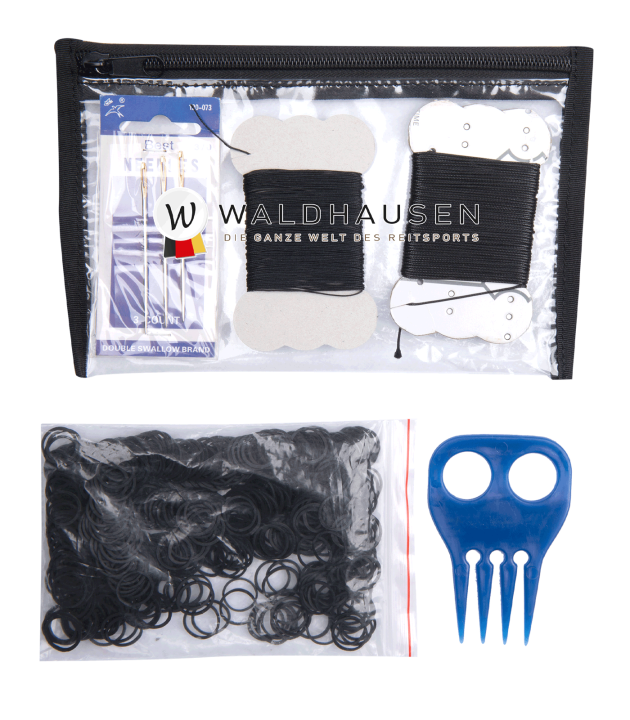 Набор для заплетая гривы Mane-Plaiting Set. Waldhausen