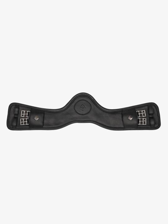 Подпруга Gel-Tek Anatomic Black, кожа, выездковая. LeMieux