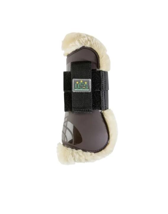 Ногавки с мехом Tendon Brown, передние. USG