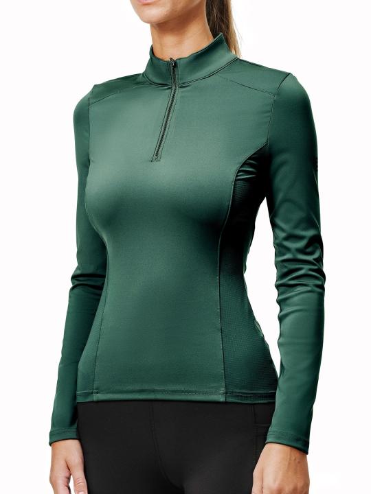 Лонгслив Vision Top Sycamore Green. Equestrian Stockholm