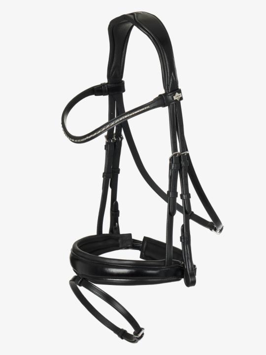 Уздечка трензельная Classic Dressage Black. LeMieux