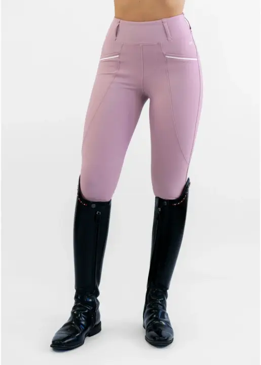 Бриджи леггинсы Pro Mauve, полная силиконовая лея. Maximilian