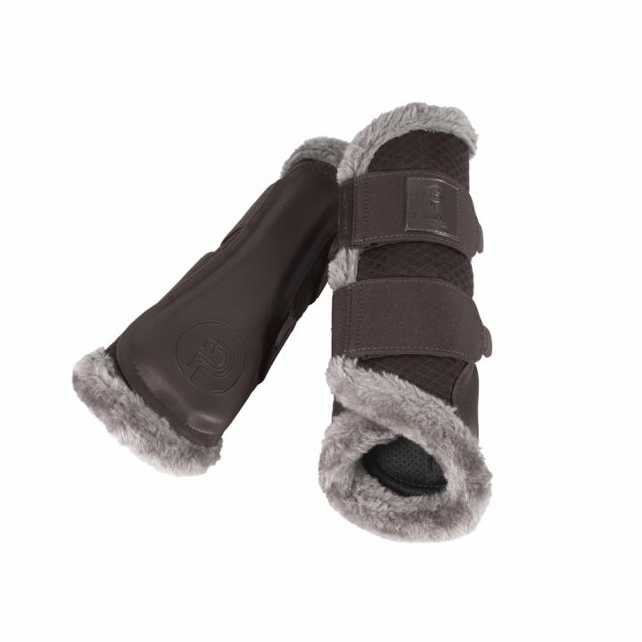 Ногавки Mesh Faux Fur Brown Platinum 24, пара. Eskadron