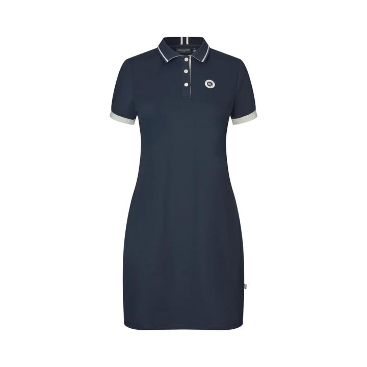 Платье поло Laura Pique Navy. Kingsland