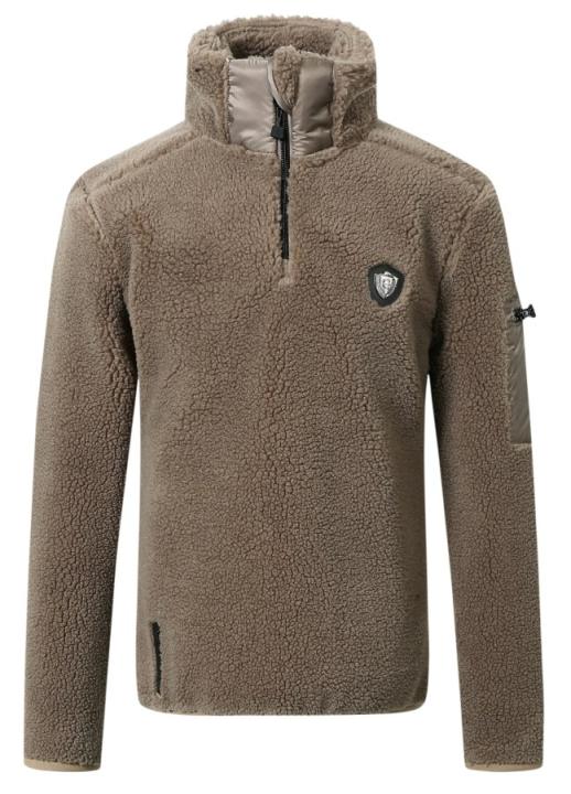 Кофта с высоким воротником Taup, детская. 2025. Covalliero