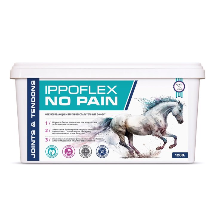 Добавка для суставов Ippoflex No Pain, 1,2 кг. Ippolab