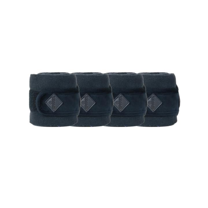 Бинты флисовые Polar Fleece Basic Velvet Black. Kentucky