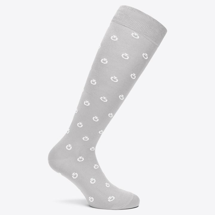 Гольфы Mini CT Jacquard Logo Socks Grey. Cavalleria Toscana