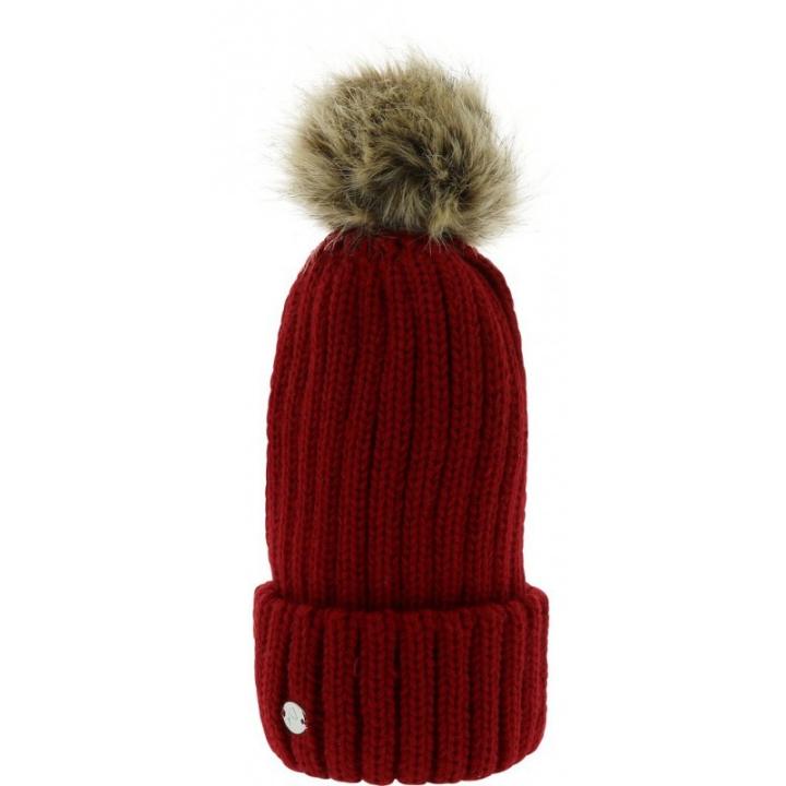 Шапка вязаная Pom-Pom. Equitheme
