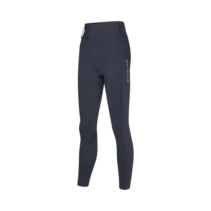 Бриджи леггинсы Leann F-Tec 5 Navy, полная силиконовая лея. Kingsland