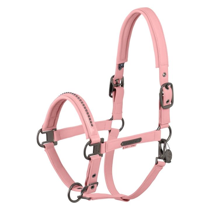 Недоуздок Softshell Pearls Double Pin Soft Rouge Platinum 25. Eskadron