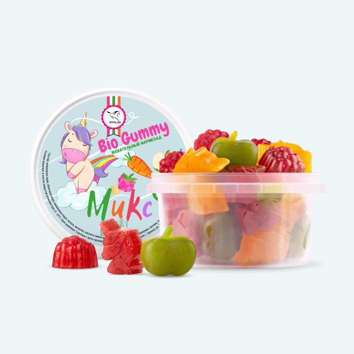 Мармелад Bio Gummy, 300 гр. Ippolab