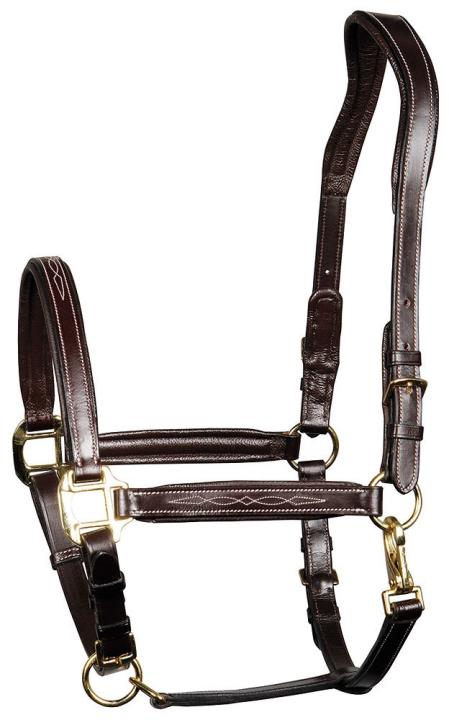 Недоуздок кожаный Supreme Brown. Harry's Horse