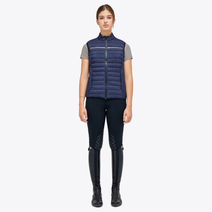Жилет Quilted Nylon Smokey Blue. Cavalleria Toscana